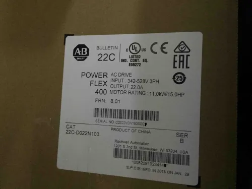 22C-D022N103 Allen Bradley Original Brandy New Factory Sealed