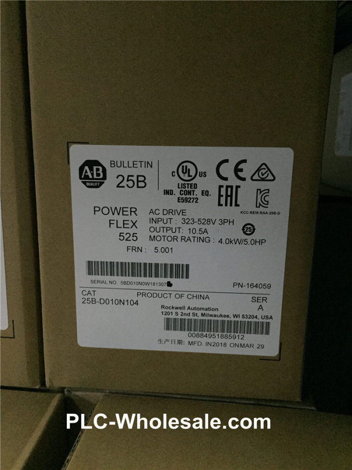 25B-D010N104 Allen Bradley Original Brandy New Factory Sealed