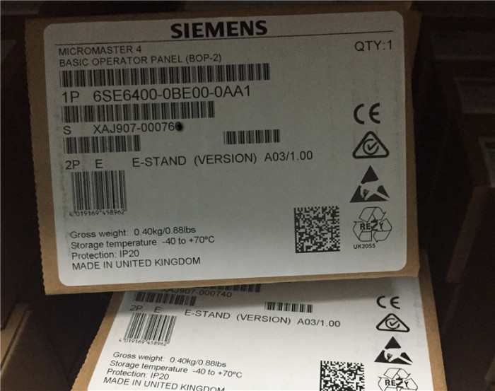 6SE6400-0BE00-0AA1 Siemens 100% Brandy Original new Factory Sealed