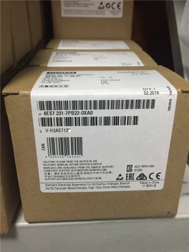 6ES7231-7PB22-0XA0 Siemens 100% Brandy Original new Factory Sealed