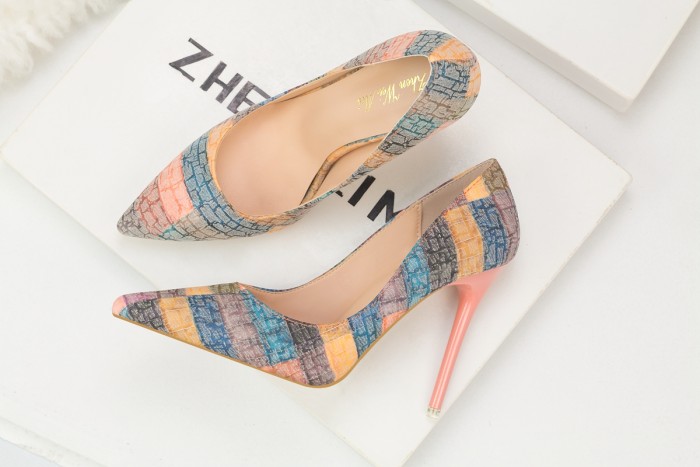 Asmxing 10.5CM Metal Sequins Dress Wedding Party Elegant Heeled Sandals
