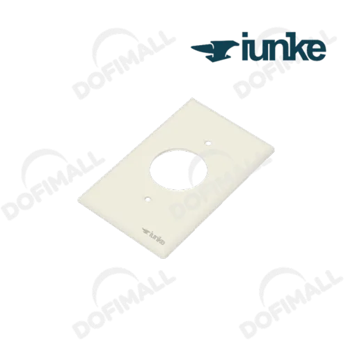 TAPA PARA TOMACORRIENTE SENCILLA COLOR MARFIL