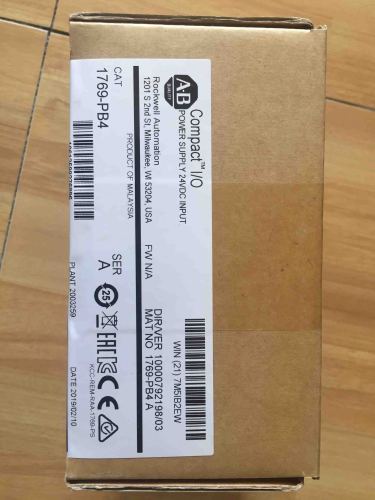 1769-PB4 Allen Bradley Original Brandy New Factory Sealed