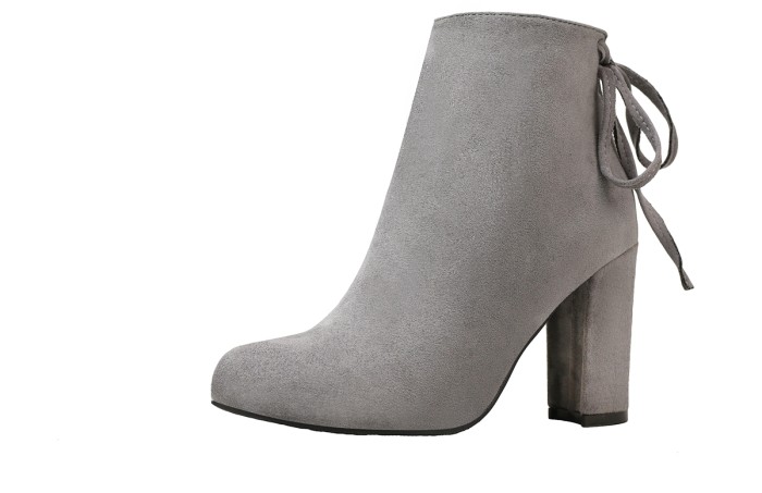 9CM Thick High Heel Suede Fringed Sexy Wedding Party Booties