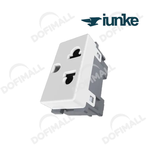 MULTI-TOMACORRIENTE SENCILLO POLO TIERRA COLOR BLANCO 15A