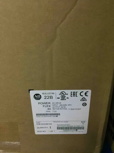 22B-D024N104 Allen Bradley Original Brandy New Factory Sealed