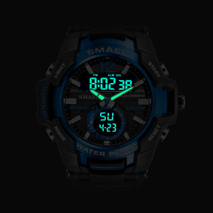 2019 Men Watches SMAEL Sport Watch Waterproof 50M Wristwatch Relogio Masculino Militar 1805 Men's Clock Digital Military Army