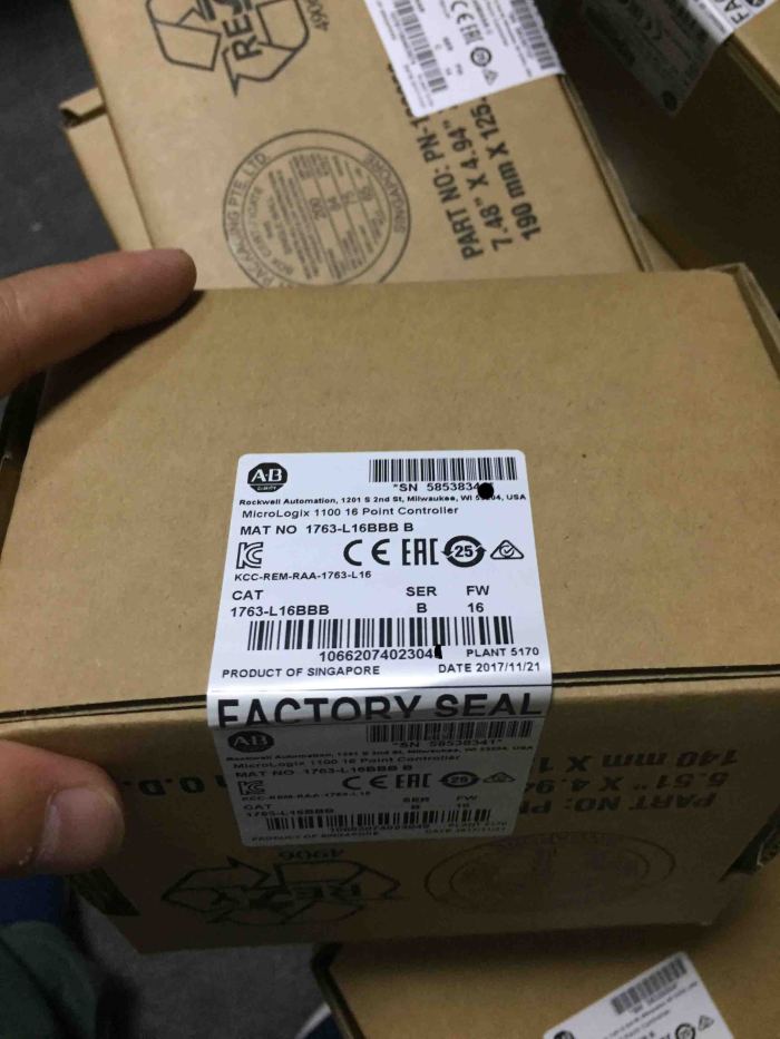 1763-L16BBB Allen Bradley Original Brandy New Factory Sealed