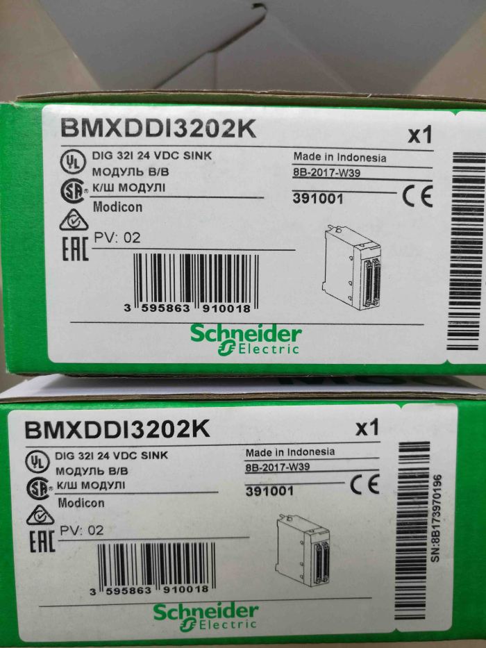 BMXDDI3202K Schneider Discrete input module Original Factory Sealed New
