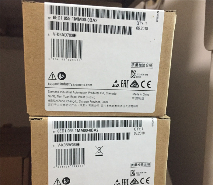 6ED1055-1MM00-0BA2 Siemens 100% Brandy Original new Factory Sealed