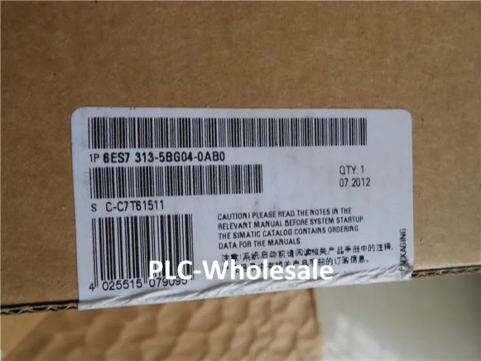 6ES7313-5BG04-0AB0 Siemens 100% Brandy Original new Factory Sealed