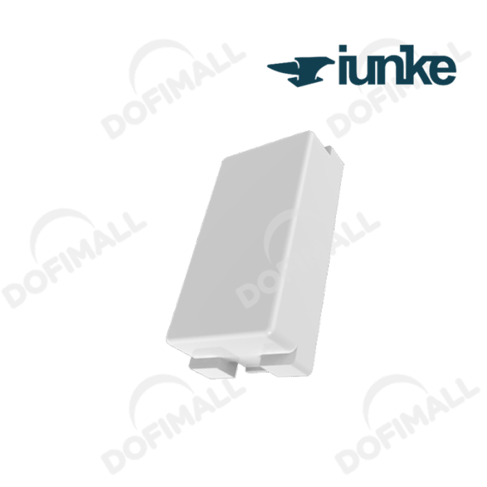 TAPA CIEGA SENCILLA COLOR BLANCO