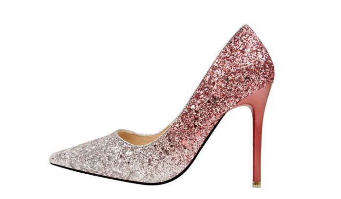 Asmxing Fashion Dress Sweet Elegant Stiletto Heeled Sandals