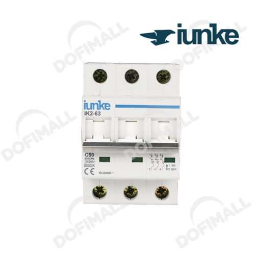 MINI INTERRUPTOR 3 POLOS 50A