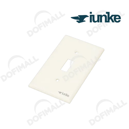 TAPA PARA INTERRUPTOR SENCILLA COLOR MARFIL