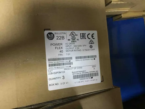 22B-D2P3N104 Allen Bradley Original Brandy New Factory Sealed
