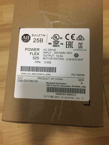 25B-D010N104 Allen Bradley Original Brandy New Factory Sealed
