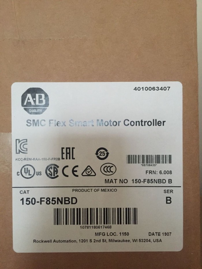 150-F85NBD Allen Bradley Original Brandy New Factory Sealed