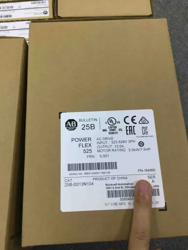 25B-D013N104 Allen Bradley Original Brandy New Factory Sealed