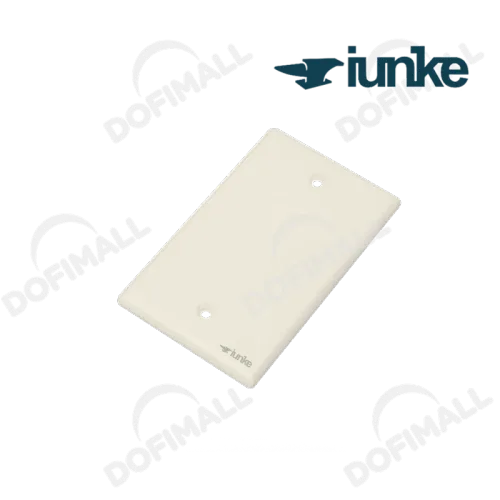 TAPA CIEGA SENCILLA COLOR MARFIL