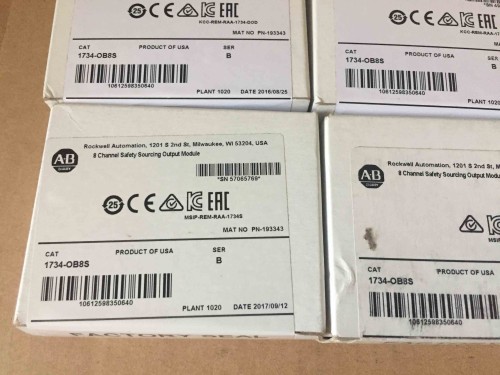 1734-OB8S Allen Bradley Original Brandy New Factory Sealed