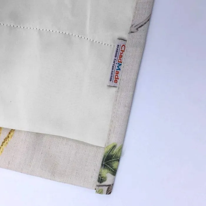 Rural Pastoral Print Window Curtain Pinch Pleated Blackout Lining Darpe Panel BQ66281