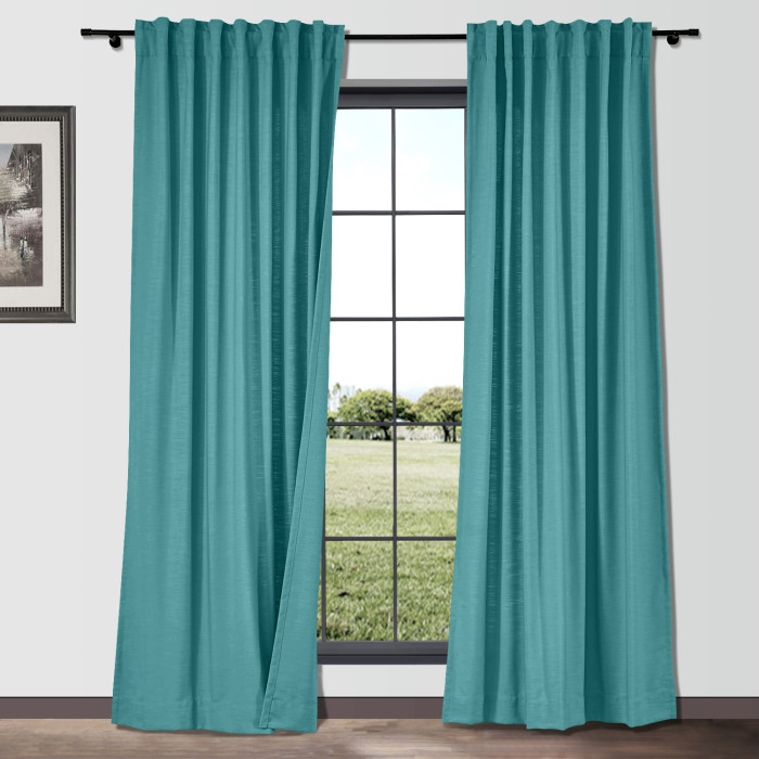 ISABELLA Cotton Linen Curtain Drapery Custom