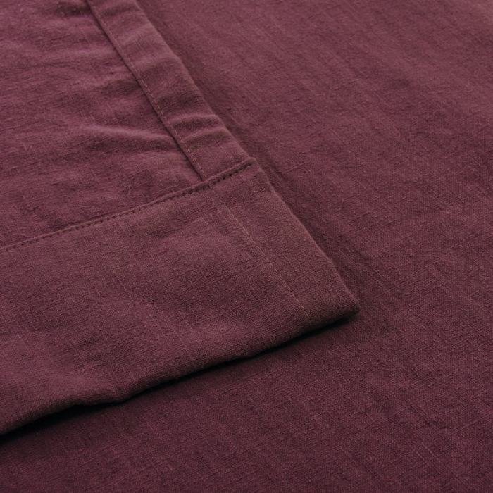 Cotton Linen Curtain Drapery Lined Curtain MASHA