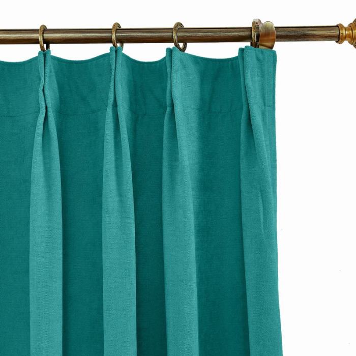 KANTE Polyester Cotton Drapery With Lining Curtains