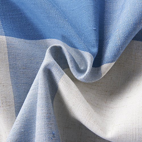 Antique Bronze Grommet Plaid Gingham Check Outdoor Curtain Jones