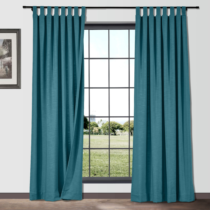 ISABELLA Cotton Linen Curtain Drapery Custom