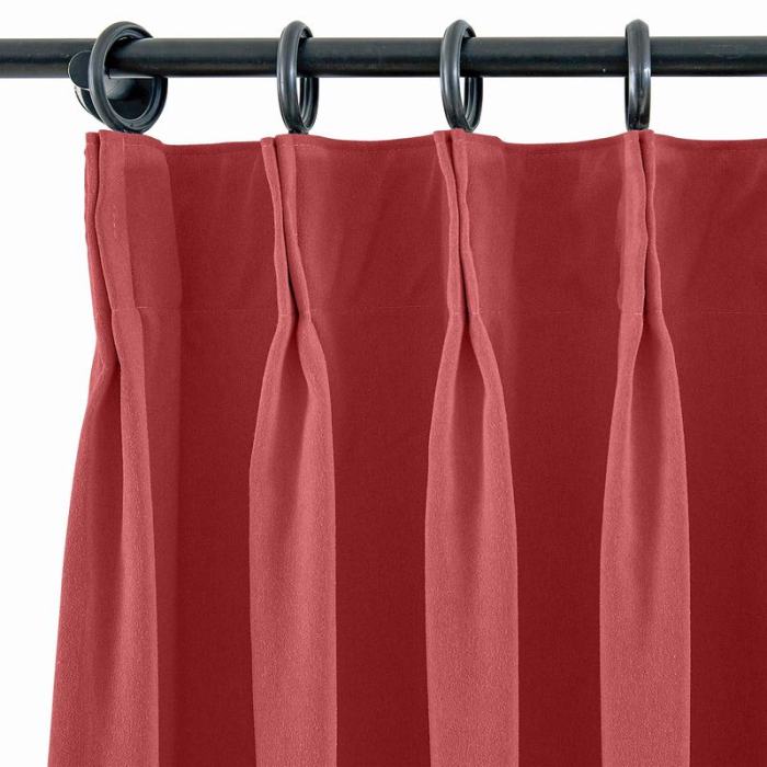 Yeffa Pinch Pleated Curtain Blackout Lined Drapery Window Panel