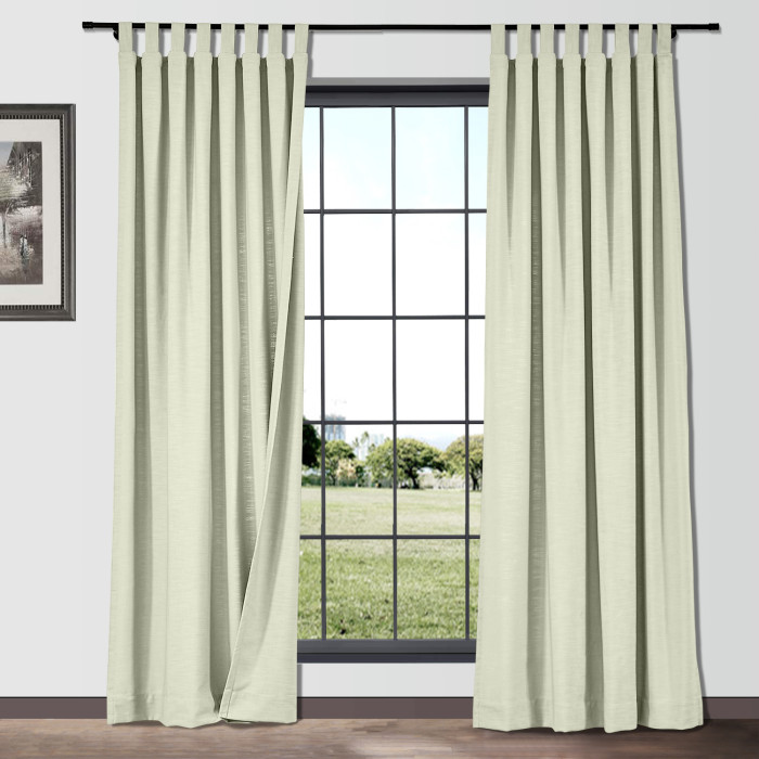 ISABELLA Cotton Linen Curtain Drapery Custom
