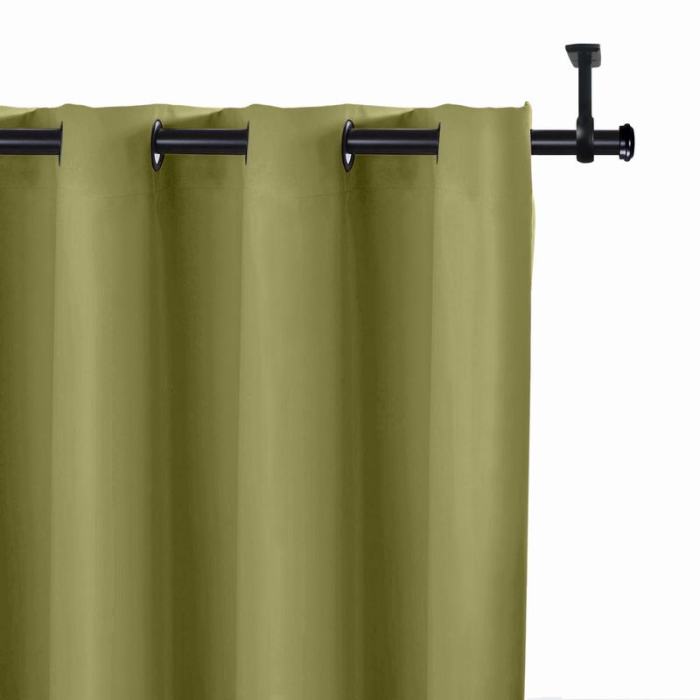 Hanging Rod Room Divider Curtain Kit for Any Space