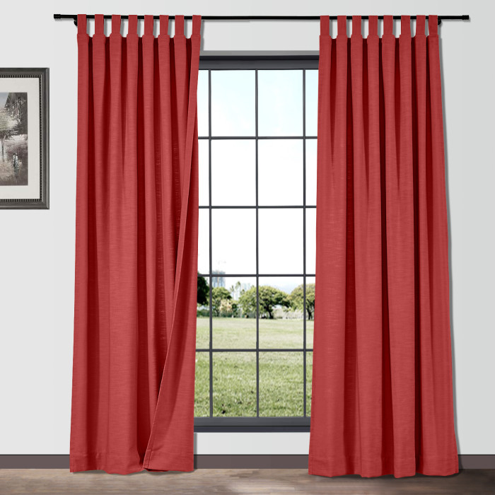 ISABELLA Cotton Linen Curtain Drapery Custom