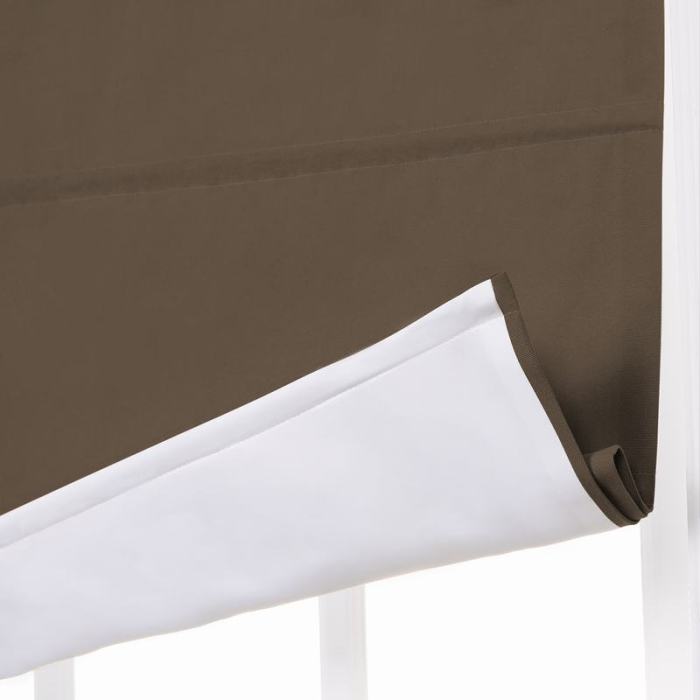 EDITH Waterproof Rustproof Fading Resistant Roman Shade