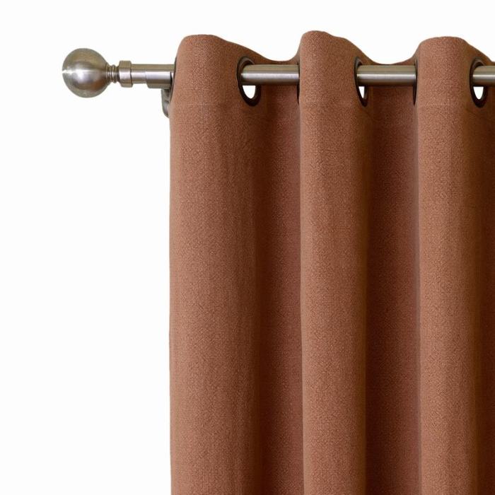 TRENCH Heavy Weight 100% Linen Curtain Drapery Custom