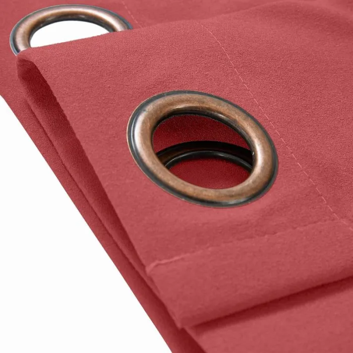 Yeffa Grommet Curtain Room Darkening Panel Blackout Lined