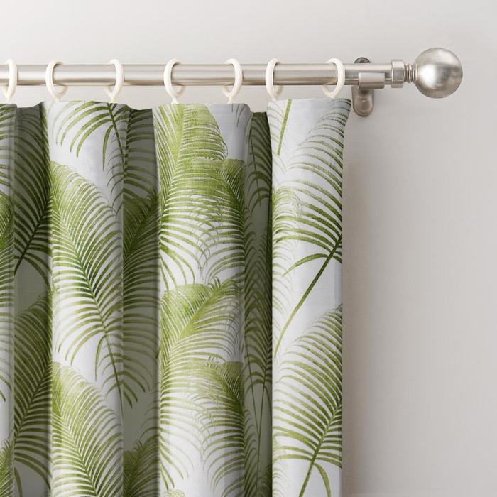 Leaves Print Curtain Window Darpe Elenor