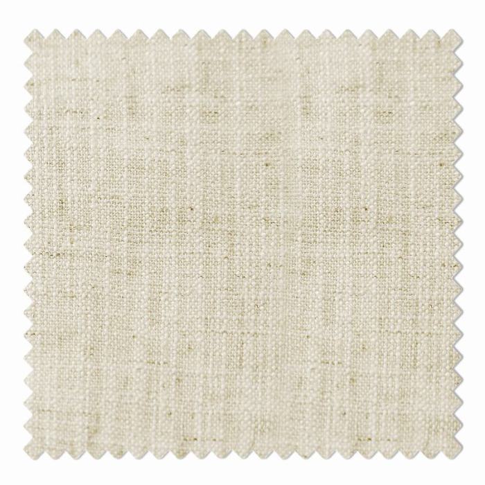 AMARA Polyester Linen Curtain Drapery With Decorative Trim Custom Sold Per Pair