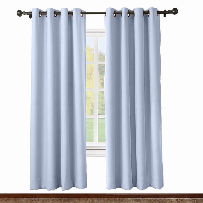 PAZ Custom Solid Indoor Blackout Curtain Drapery