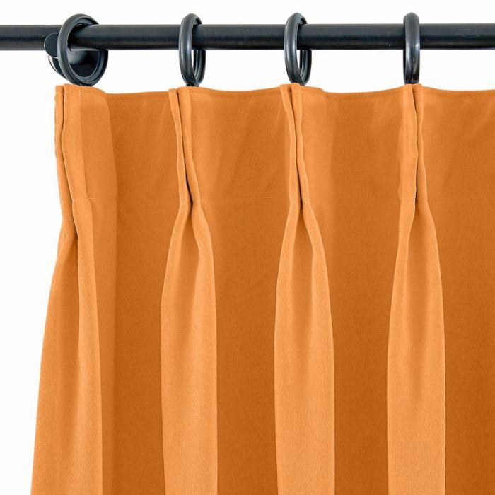 Yeffa Pinch Pleated Curtain Blackout Lined Drapery Window Panel