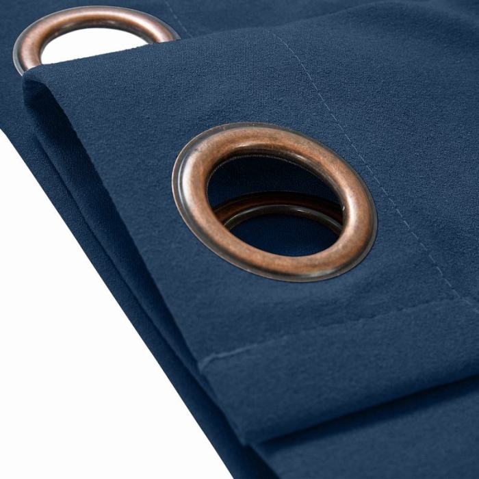 Yeffa Grommet Curtain Room Darkening Panel Blackout Lined