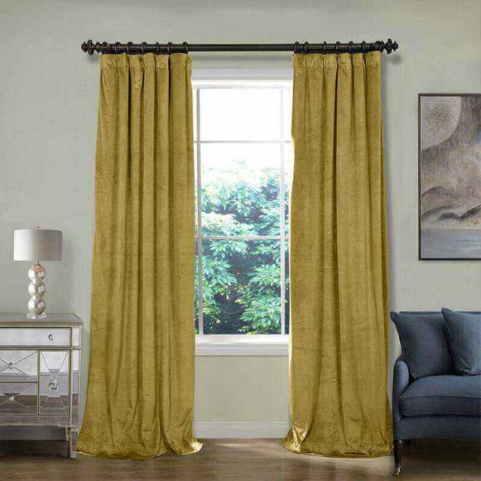 CUSTOM Birkin Fawn Velvet Curtain Drapery With Lining For Traverse Rod Pole or Track
