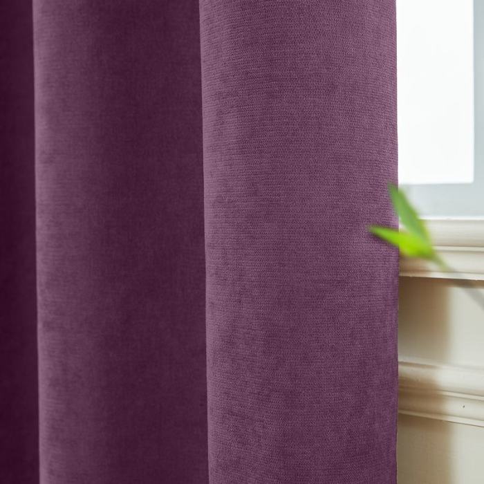 KANTE Polyester Cotton Drapery With Lining Curtains
