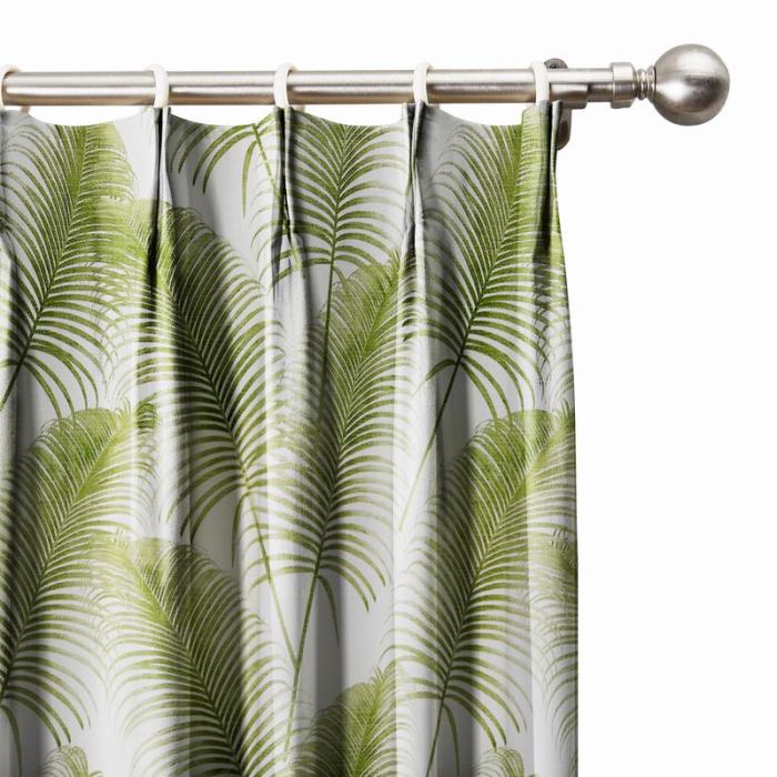 Leaves Print Curtain Window Darpe Elenor