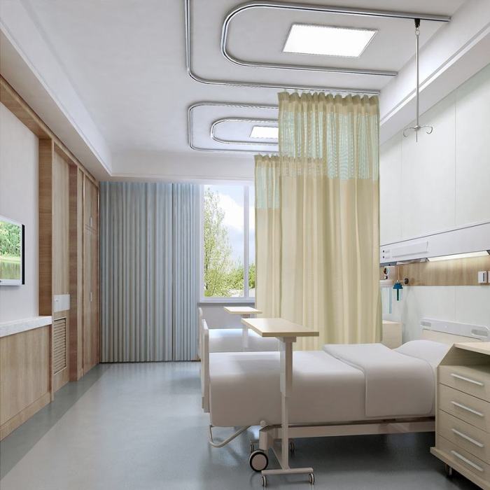 Cubicle Curtain Divider For Hospital Clinic SPA Lab Privacy Screen HAZEL