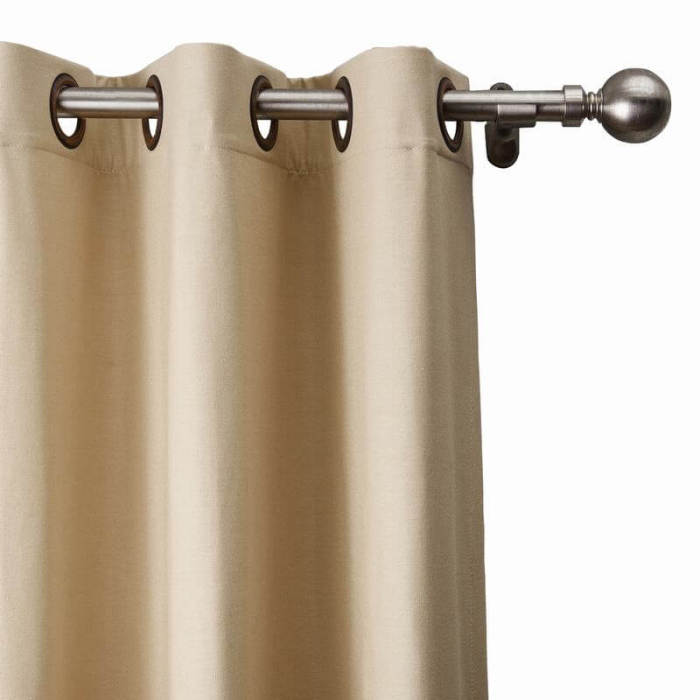 OLIVE Luxury Textured Faux Linen Curtain