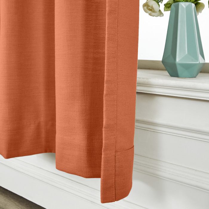 ISABELLA Cotton Linen Curtain Drapery Custom
