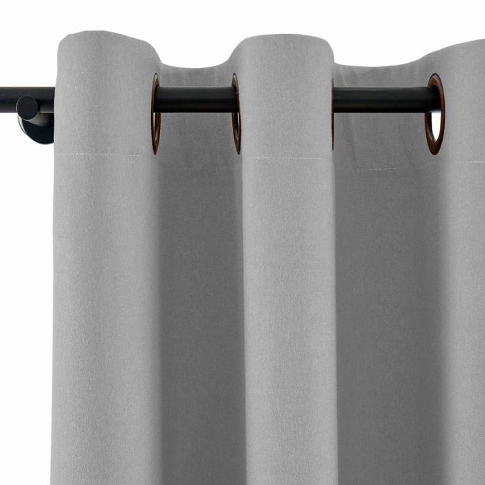 Yeffa Grommet Curtain Room Darkening Panel Blackout Lined